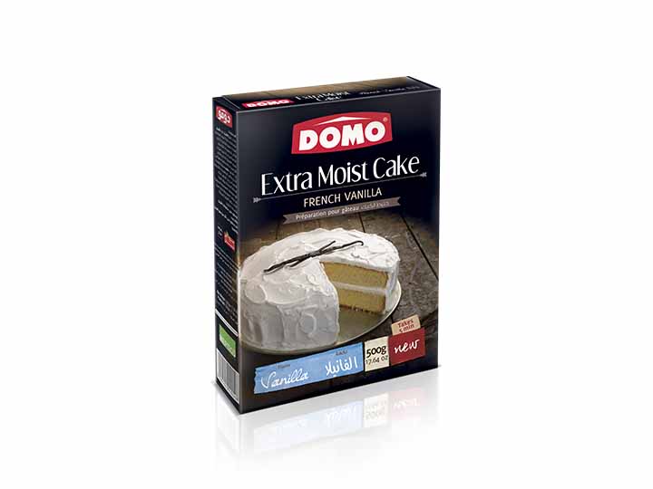 Domo Extra moist cake 500g  |  French Vanilla
