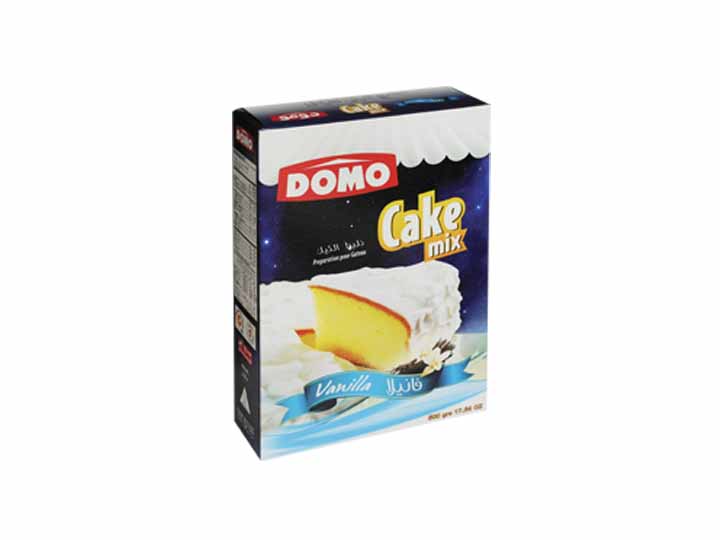 Domo cake mix 500g  |  Vanilla