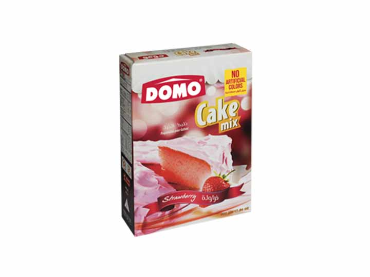 Domo cake mix 500g  |  Strawberry
