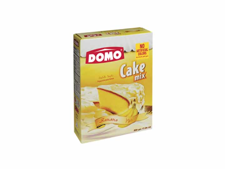 Domo cake mix 500g  |  Banana