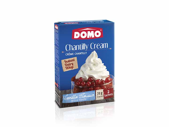 Domo Chantilly Cream 72g |  Vanilla