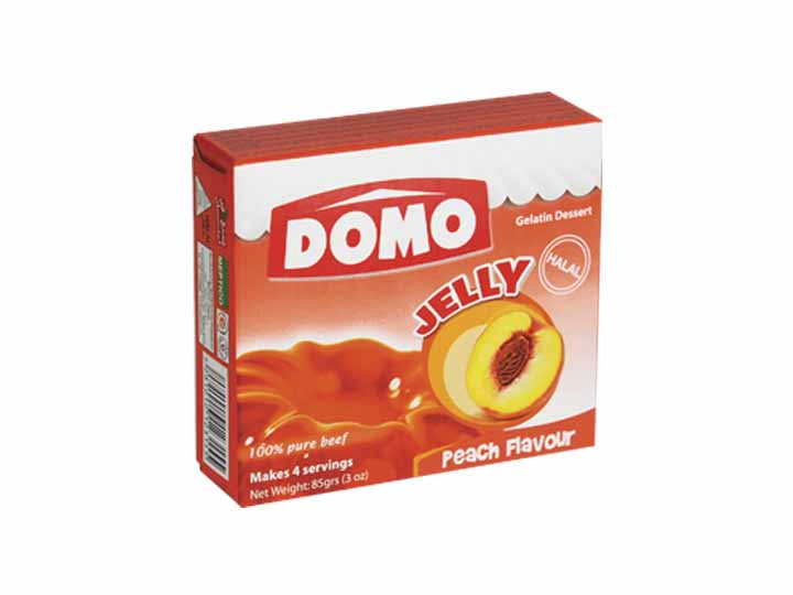 Domo Jelly Beef 85g |  Peach