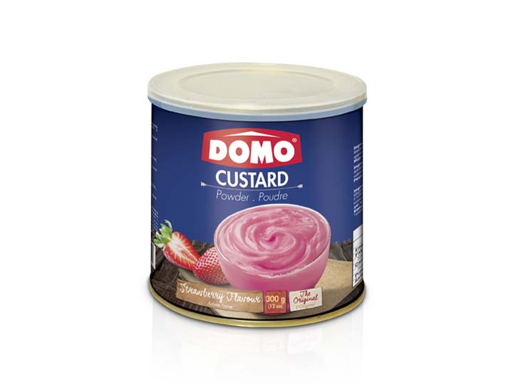 Domo Custard Powder 300g |  Strawberry