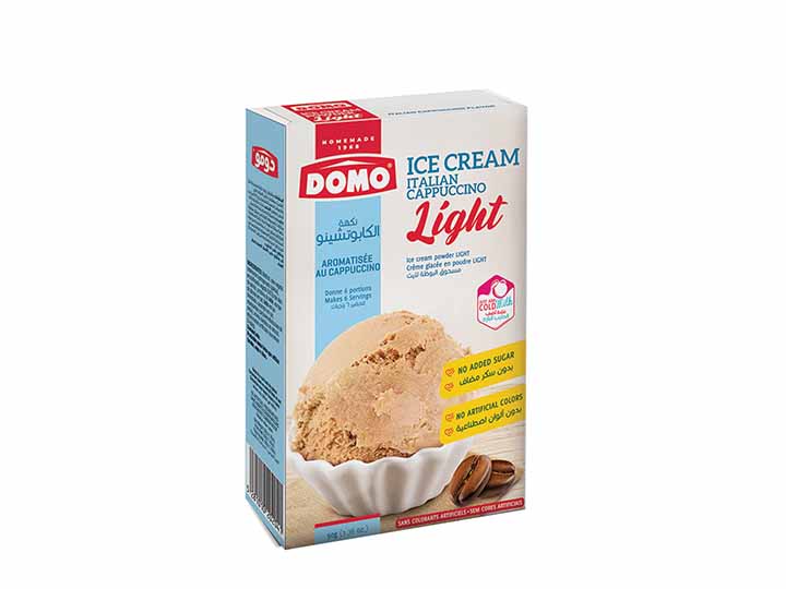 Domo Ice Cream Light 50g |  Cappucino