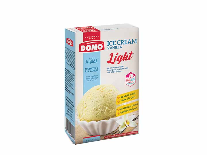 Domo Ice Cream Light 50g |  Vanilla
