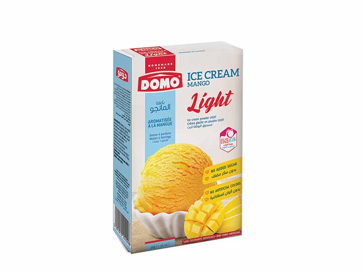 Domo Ice Cream Light 50g |  Mango