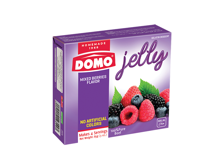 Domo Jelly Beef 85g  |  Mixed Berries