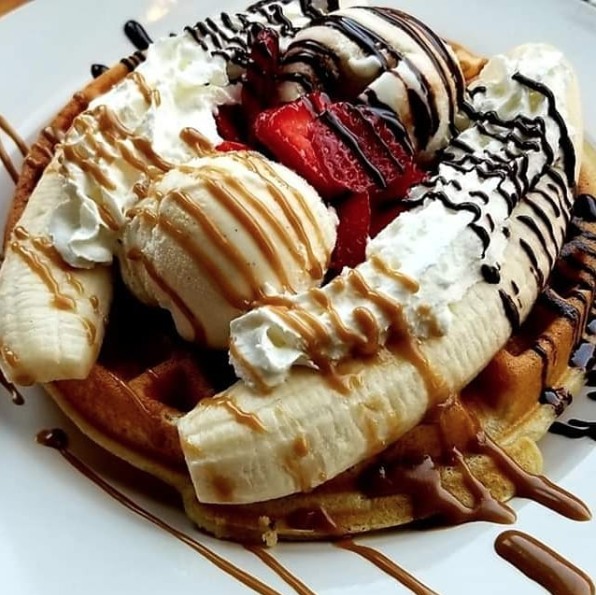 Domo Waffle Banana Split