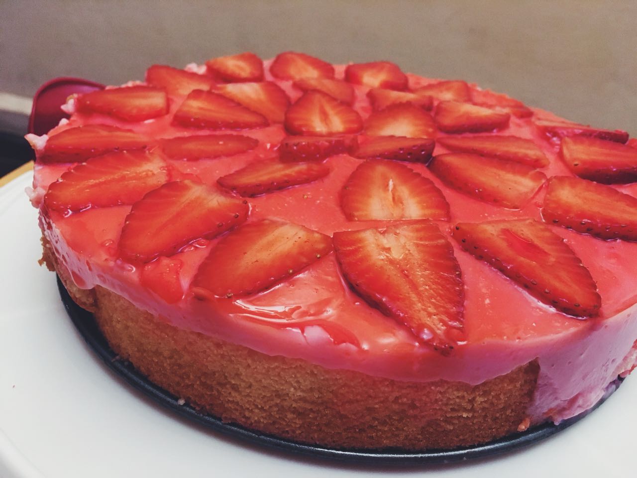 Strawberry Trilece Cake (gluten free)